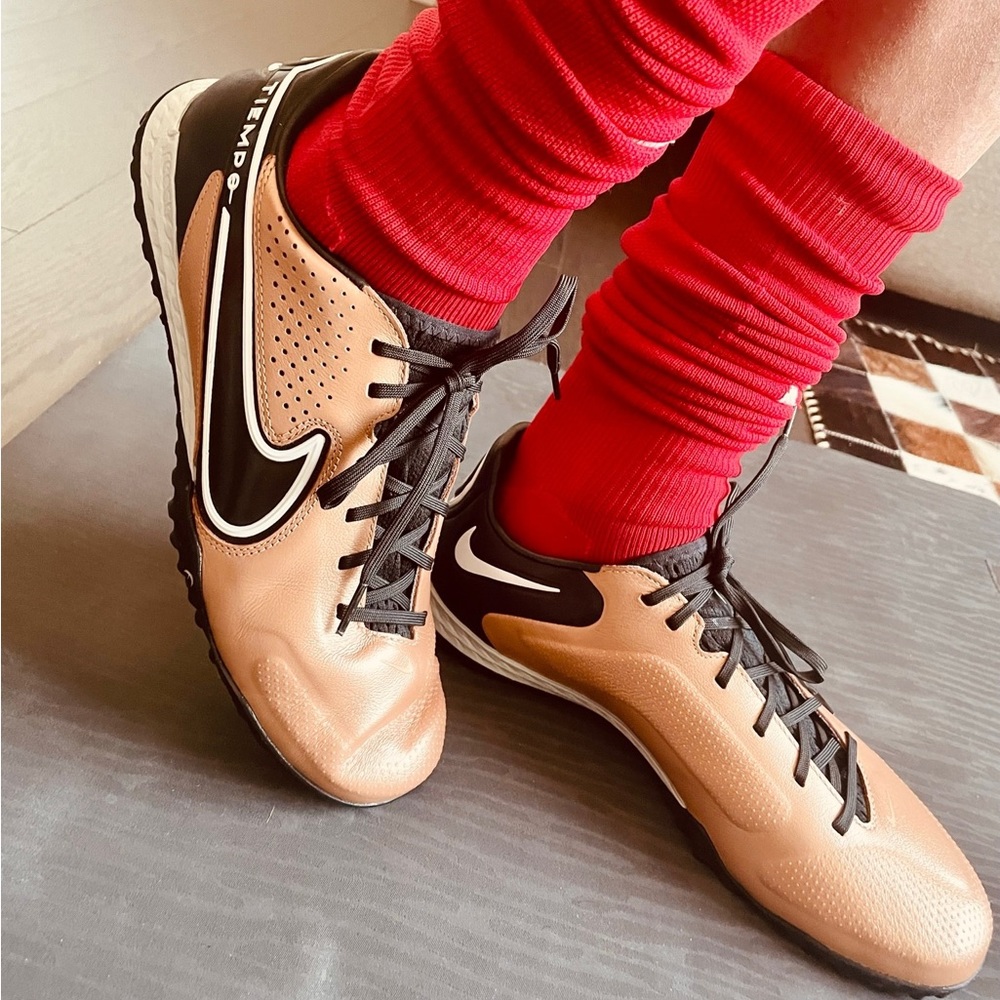 Nike React Tiempo Legend 9 Pro Turf Soccer Shoes - Size 10 - cleats astroturf